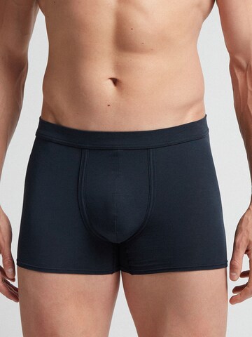 IUMAN Intimissimi Uomo Boxershorts in Blau: Vorderseite