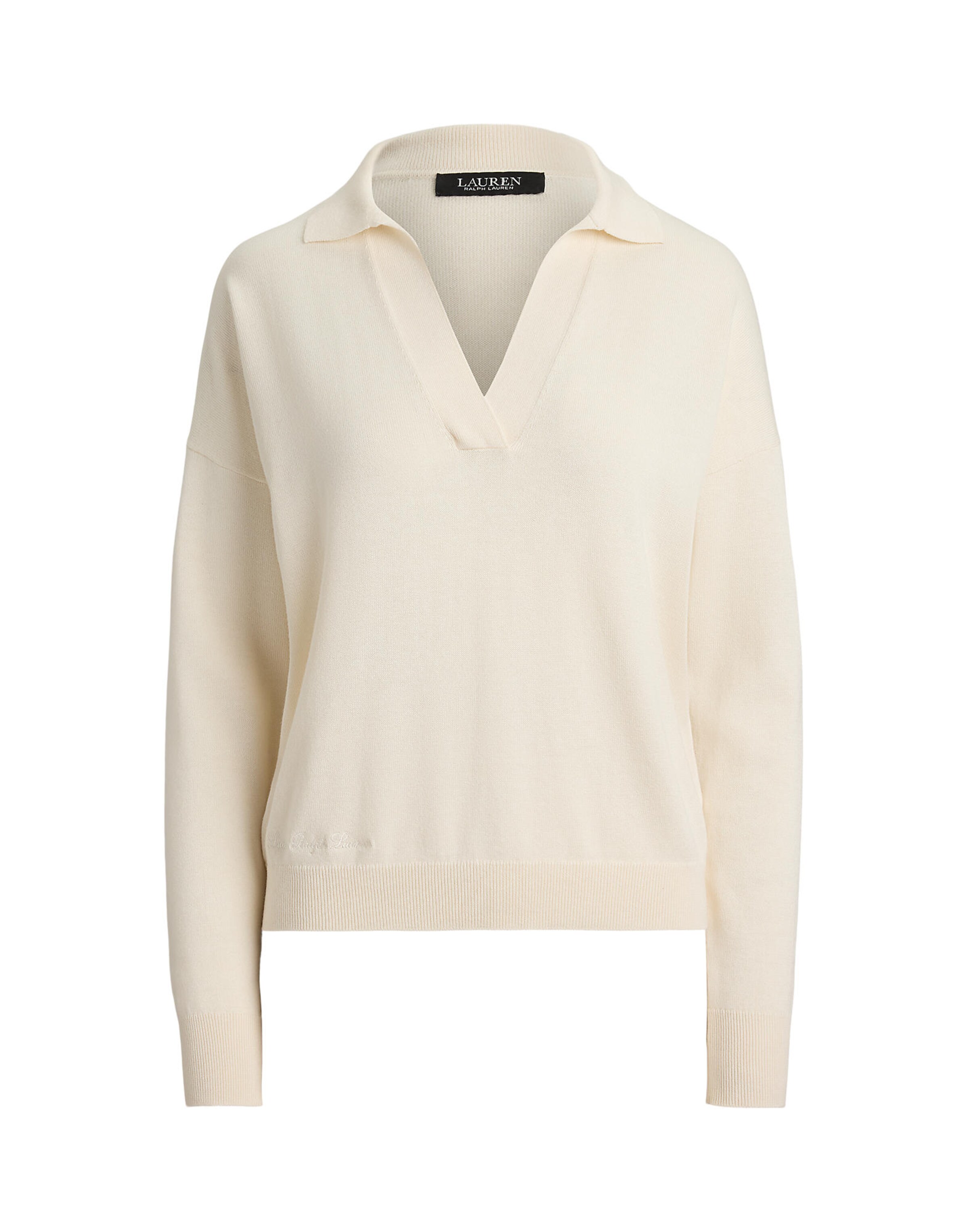 Lauren Ralph Lauren Svetr – béžová: přední strana