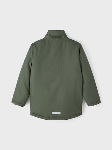 NAME IT Prehodna jakna 'Marlin' | zelena barva