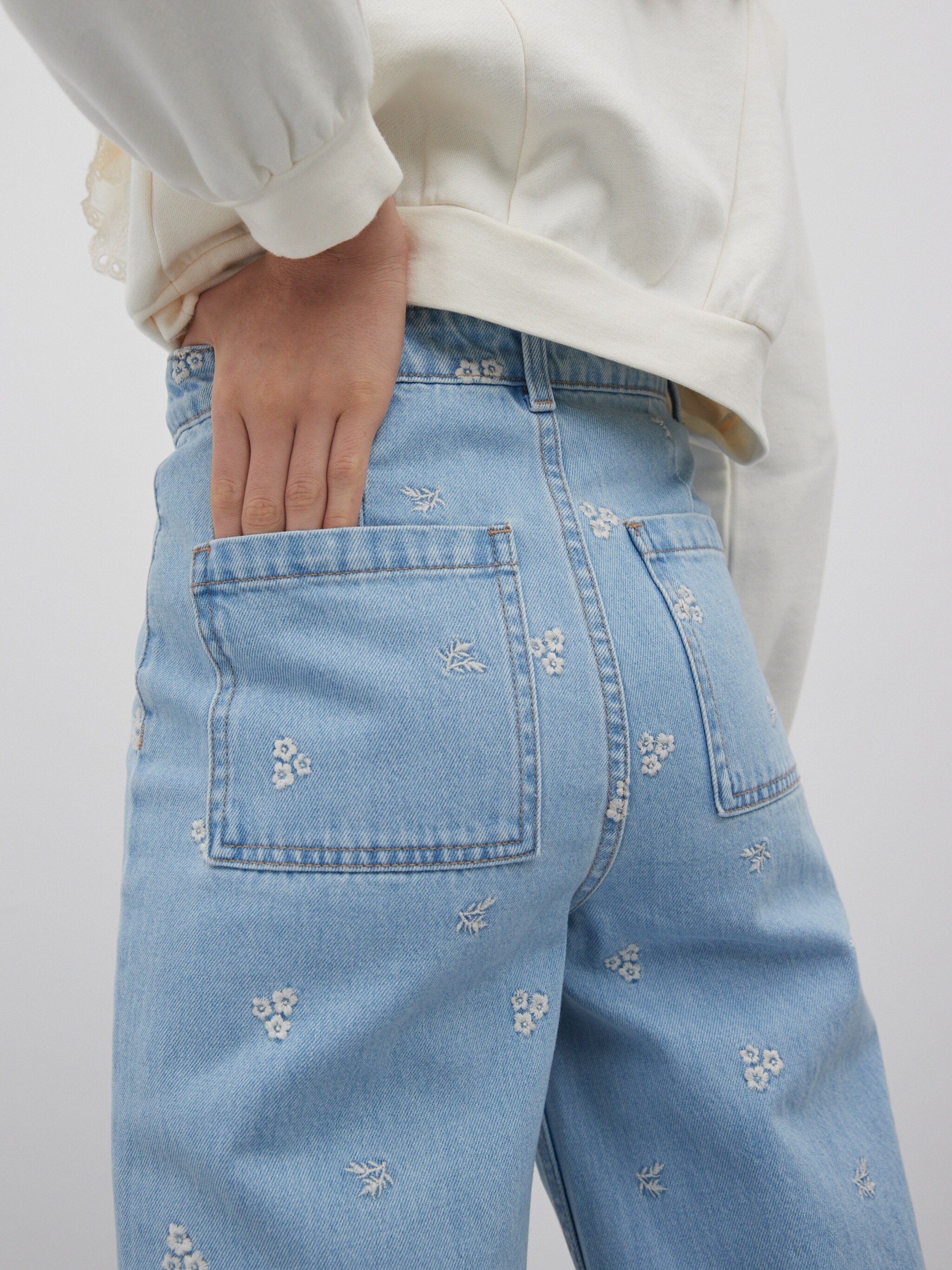 EDITED Producten Jeans 'Chrissy' Blauw denim