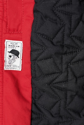 Harlem Soul Between-Seasons Parka 'Clau-Dia' in Red