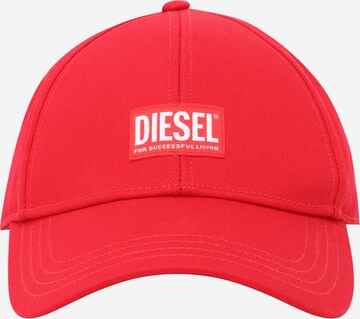 DIESEL غطاء 'CORRY' بلون أحمر