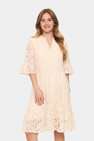 Robe 'Zanna' SAINT TROPEZ en beige : devant