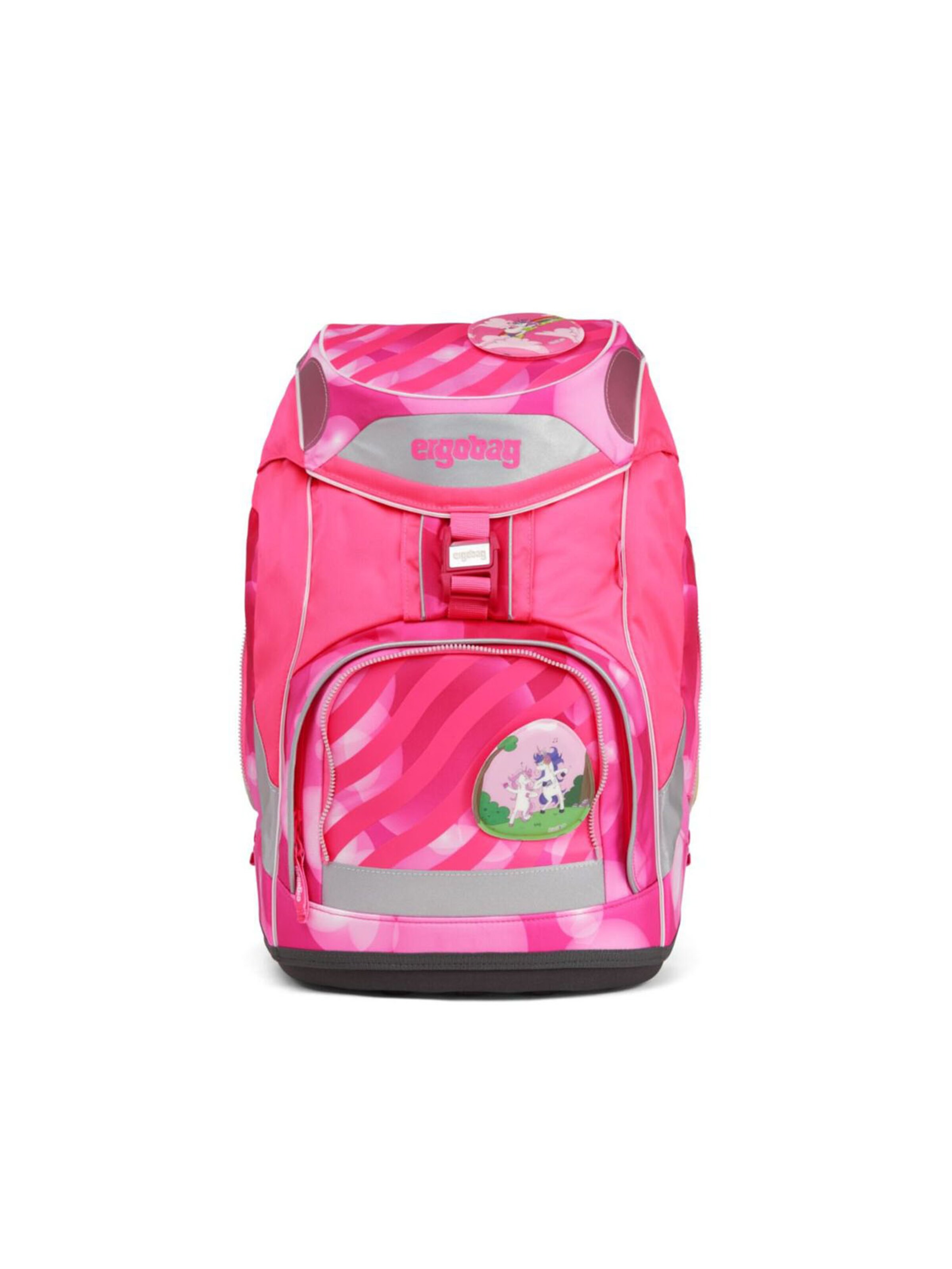 ergobag Backpack 'Pack Schulrucksack Set' in Pink