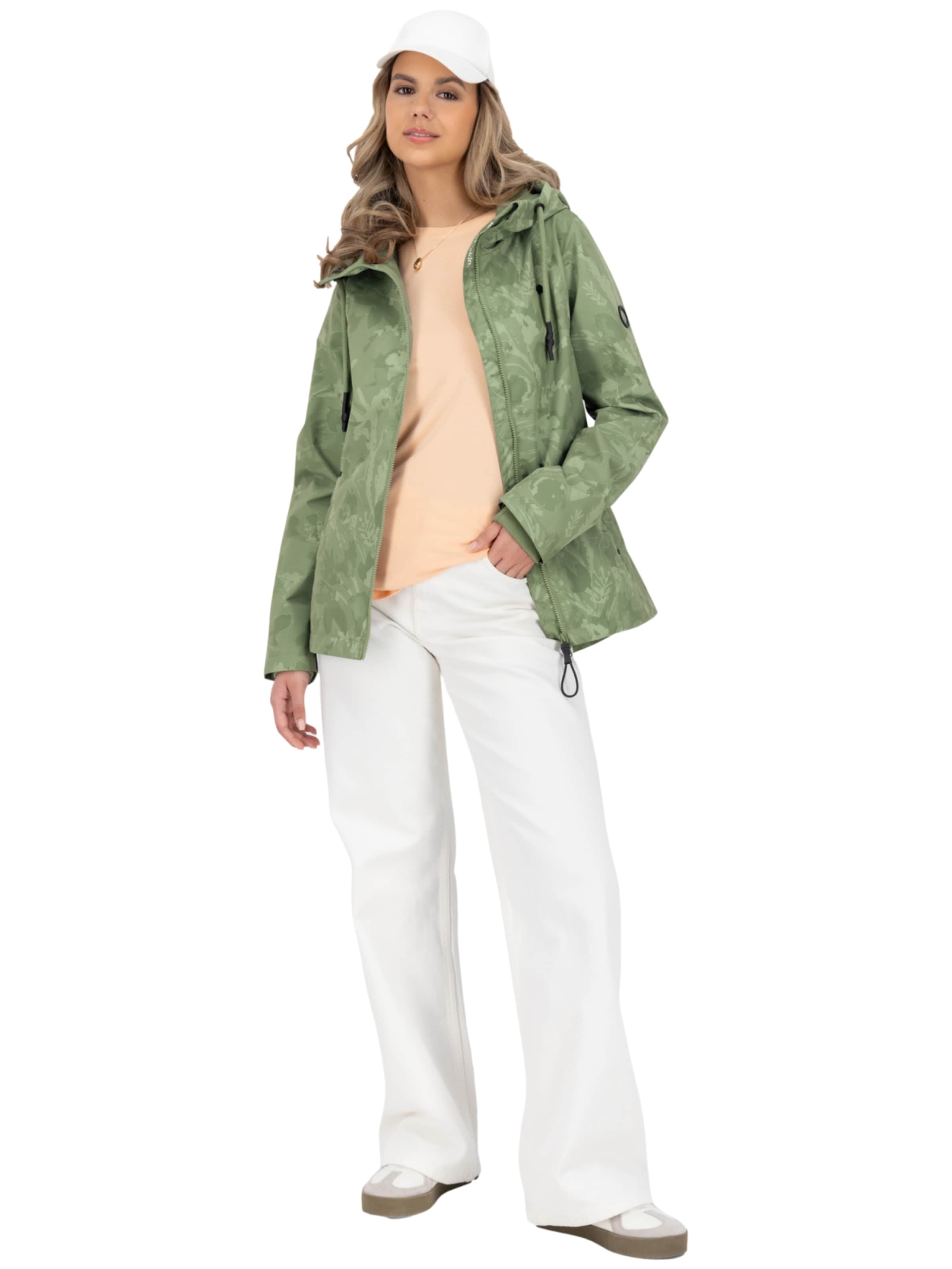 Veste mi-saison 'LilouAK B' alife & kickin en vert