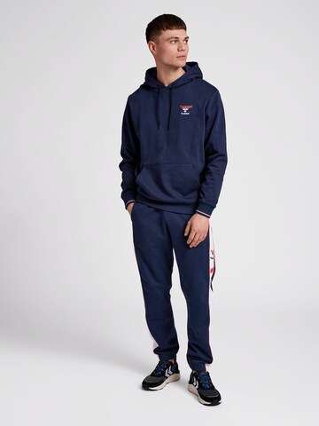 Hummel Tapered Sporthose 'Durban' in Blau