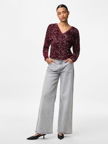 PIECES Blouse 'PCKam' in Rood