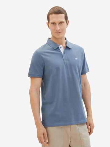 TOM TAILOR Poloshirt in Blau: predná strana