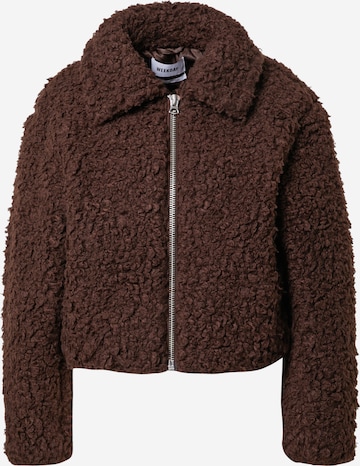 Veste mi-saison 'Roger' WEEKDAY en marron : devant