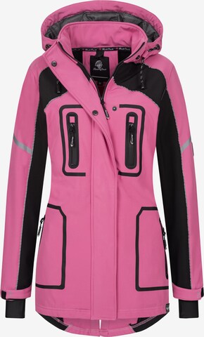 Rock Creek Between-Season Jacket ' Mantel ' in Pink: front