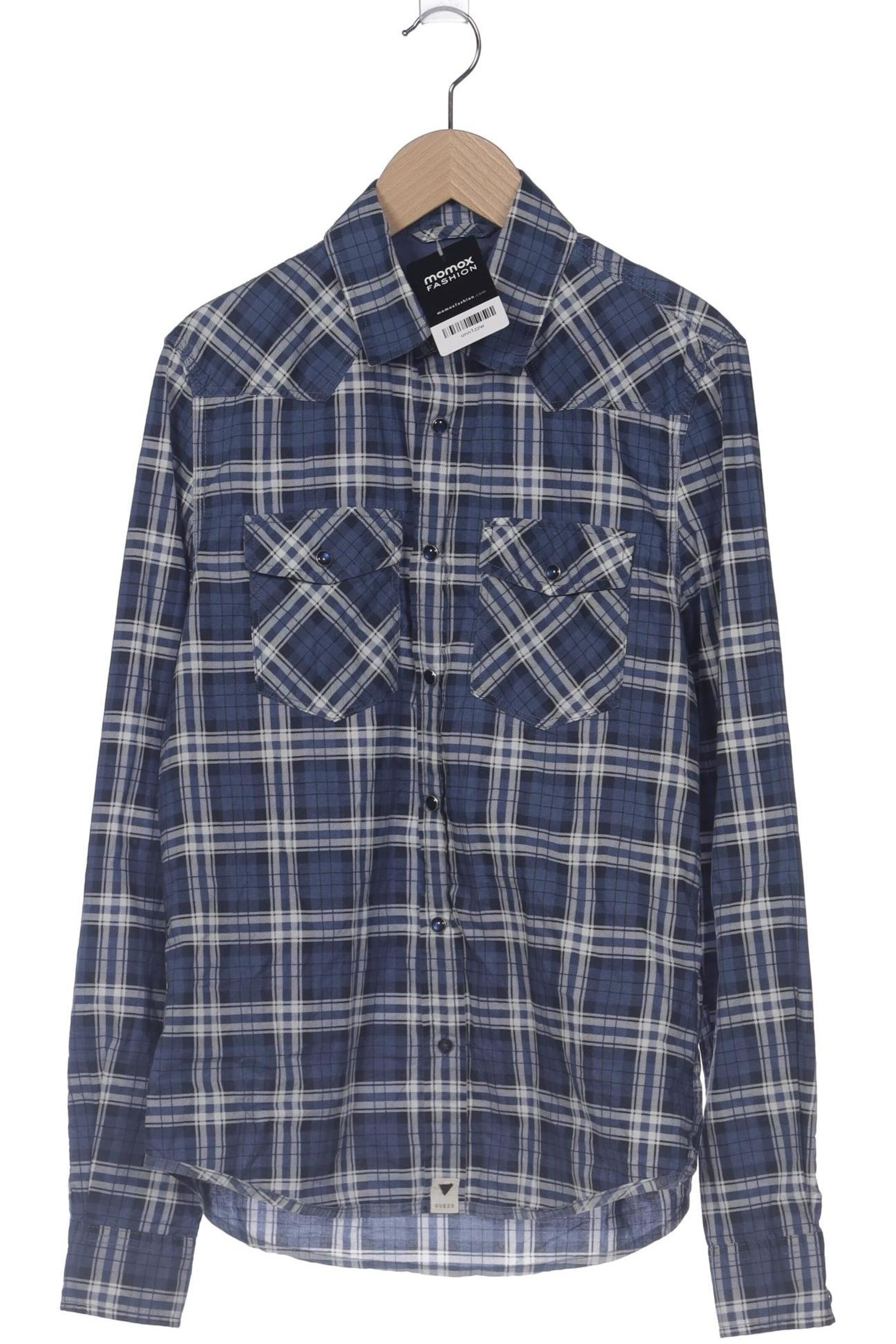 GUESS Hemd XXS in Blau: Vorderseite