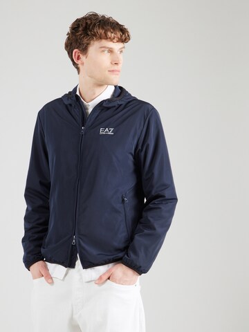 EA7 Emporio Armani Overgangsjakke i blå: forside