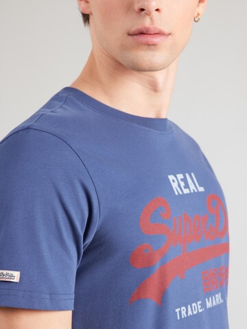 Superdry & Co T-Shirt 'Eclipse' in Blau