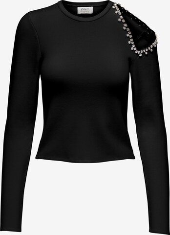 ONLY Sweater 'CAYSA' in Black: front