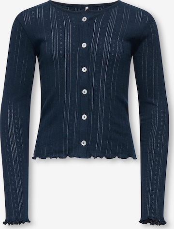 ONLY GIRLS Neuletakki 'KOGSALSA' värissä sininen: etupuoli