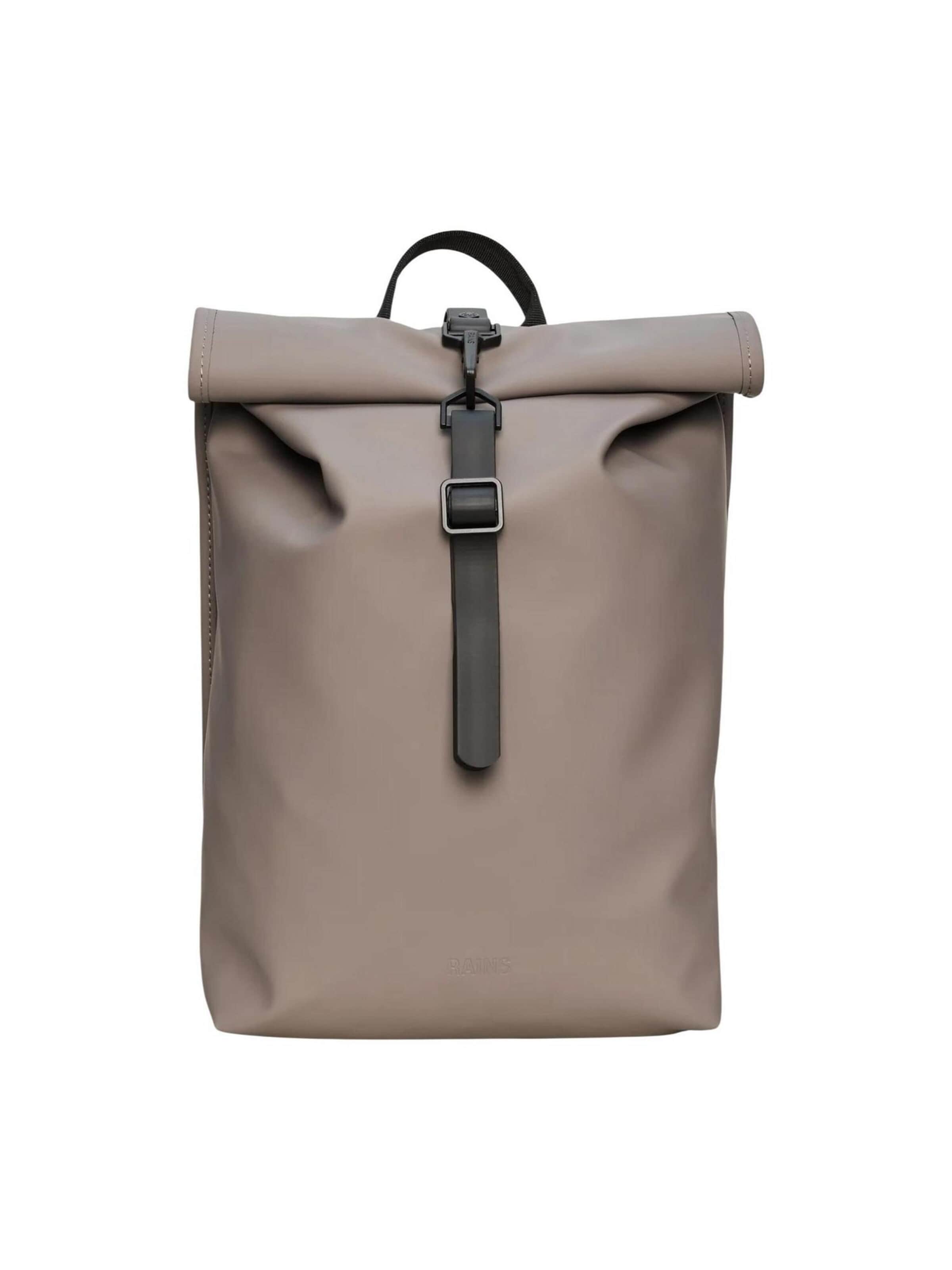 RAINS - Mochila 'Rotop Rucksck Mini W3 UNISEX 13330' en gris: frente