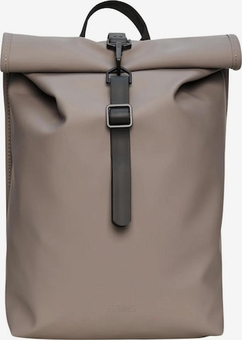 RAINS - Mochila 'Rotop Rucksck Mini W3 UNISEX 13330' en gris: frente