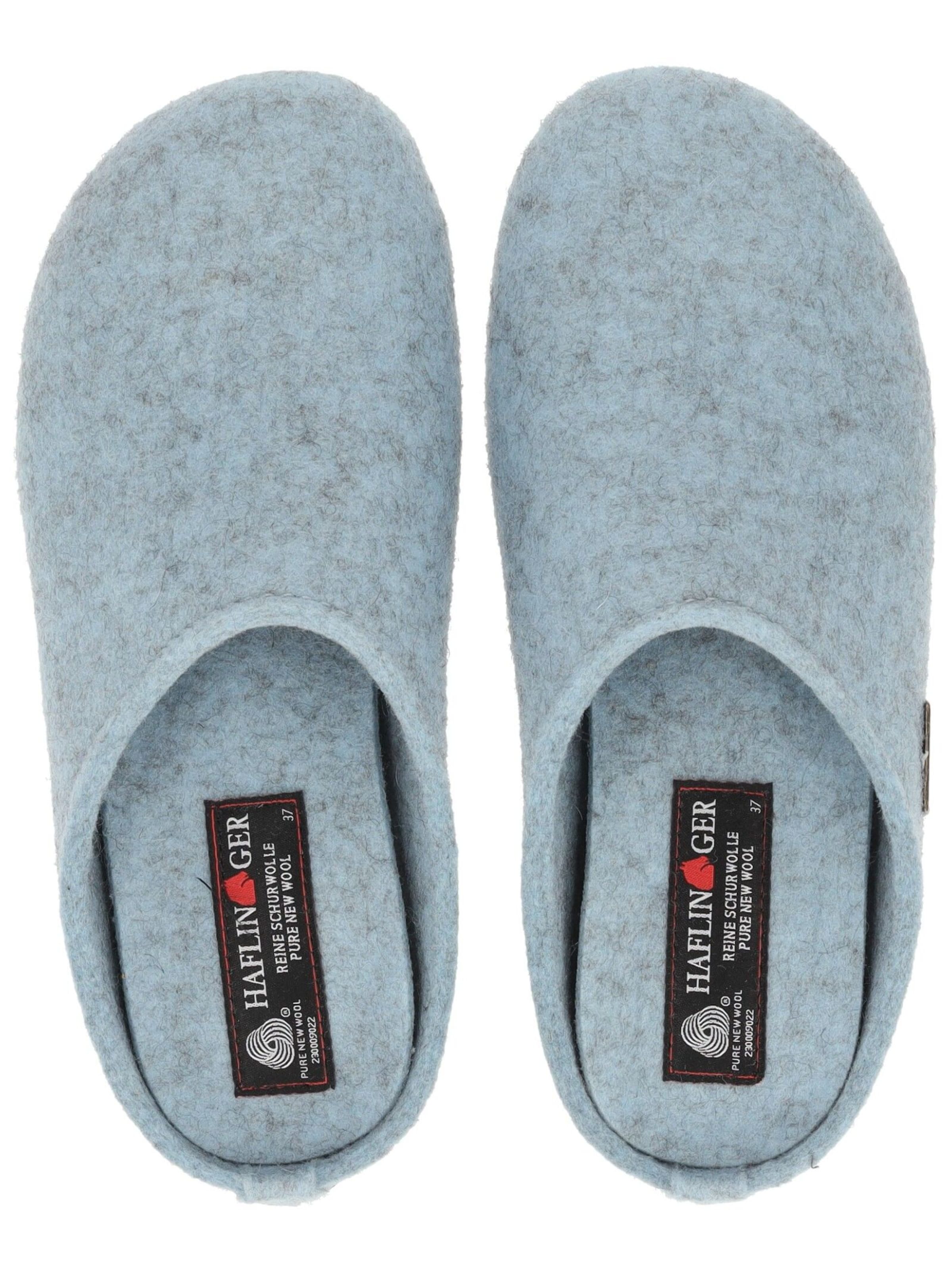 Pantoufle HAFLINGER en bleu
