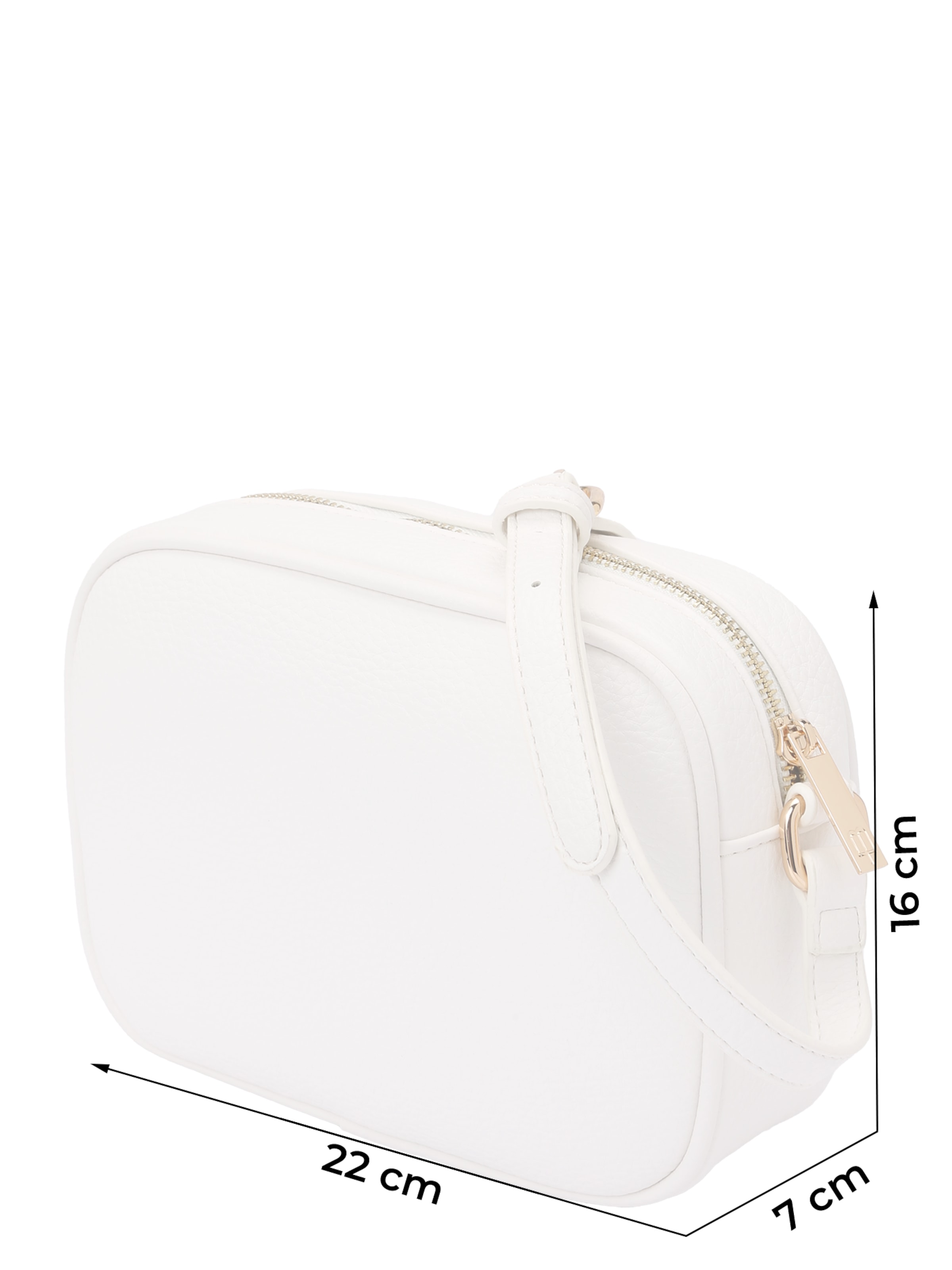 BALDININI Torba preko ramena 'Tracy 001' u zlatna / bijela, Pregled proizvoda