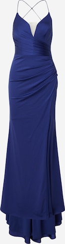 Laona - Vestido de noche en azul: frente