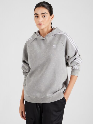 ADIDAS ORIGINALS Sweatshirt in Grey: front