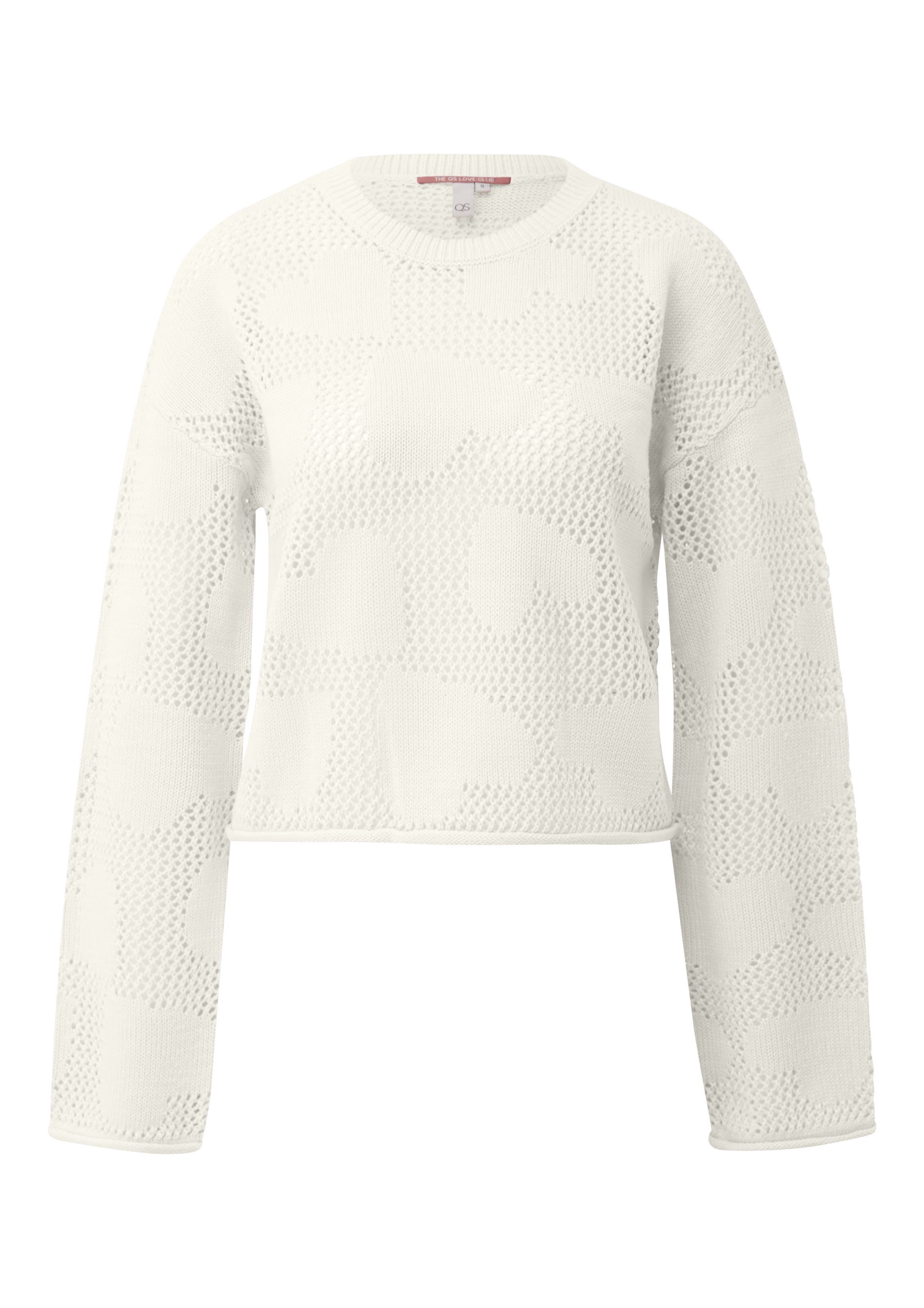 QS Sweater in Beige: front