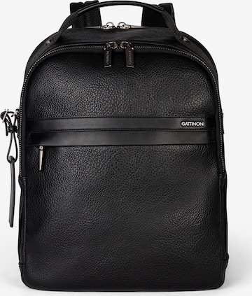 Sac à dos Gattinoni en noir : devant