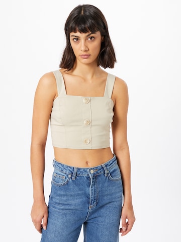 Miss Selfridge Top - fehér: elől