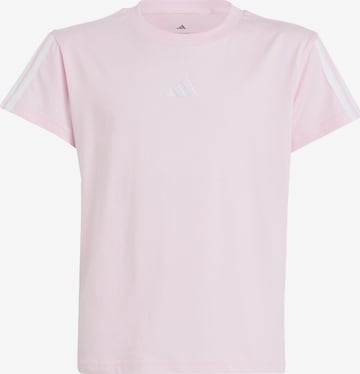 rožinė ADIDAS SPORTSWEAR Sportiniai marškinėliai 'Essentials': priekis