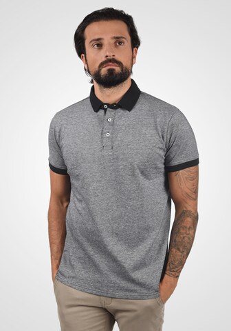 !Solid Poloshirt 'Panos' in Grau: predná strana