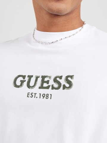 GUESS - Camiseta en blanco
