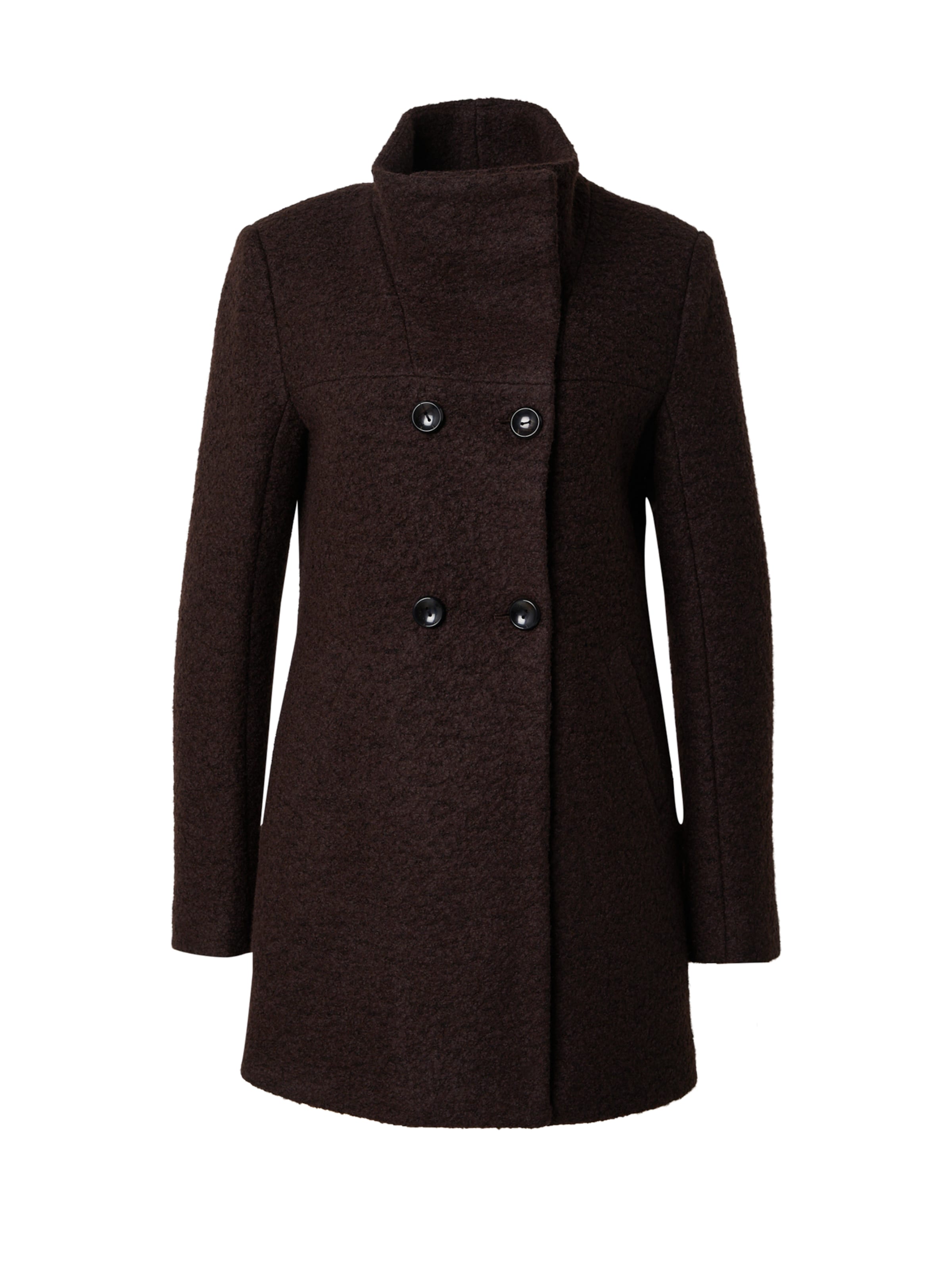 Manteau mi-saison 'ONLNew Sophia' ONLY en marron : devant