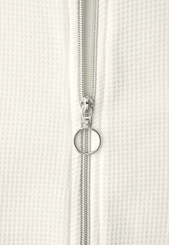 STREET ONE Sweatjacke in Weiß