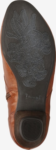 THINK! Lace-Up Ankle Boots in Brown