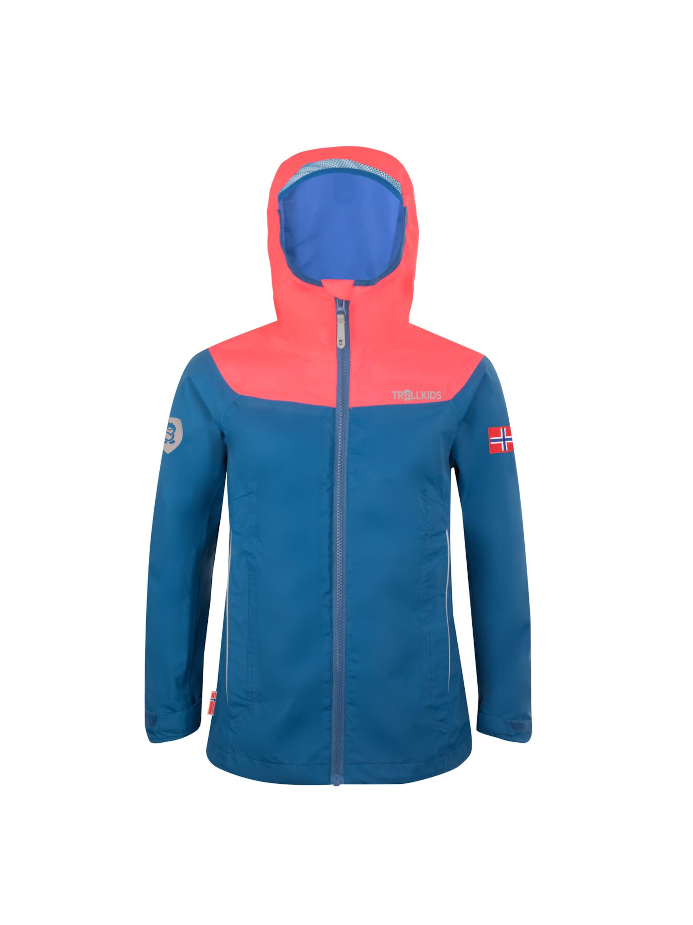 TROLLKIDS Outdoor jacket in Blue: front