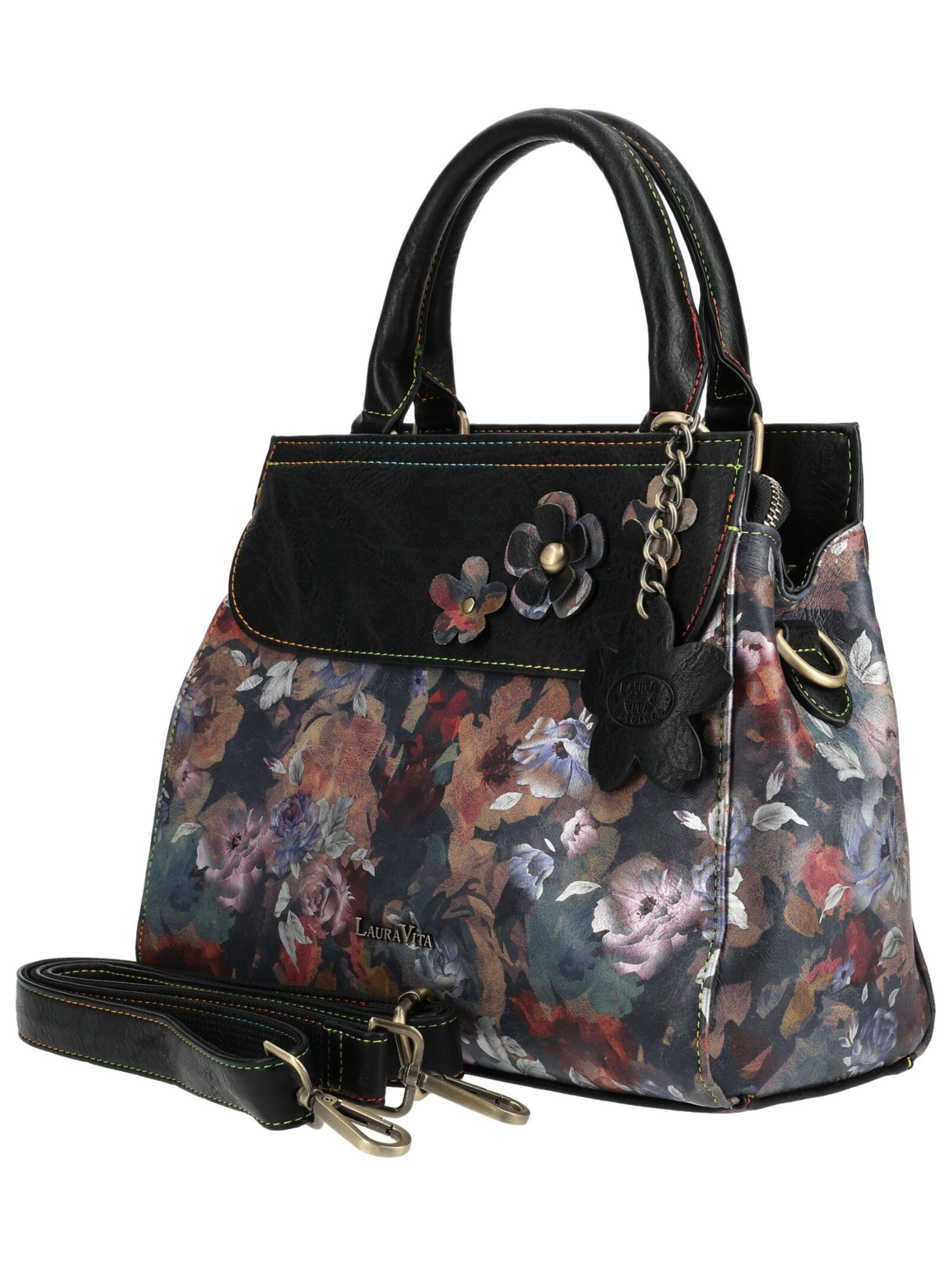 Borsa a mano di Laura Vita in nero