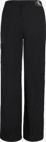 Calvin Klein Jeans Regular Cargohose in Schwarz