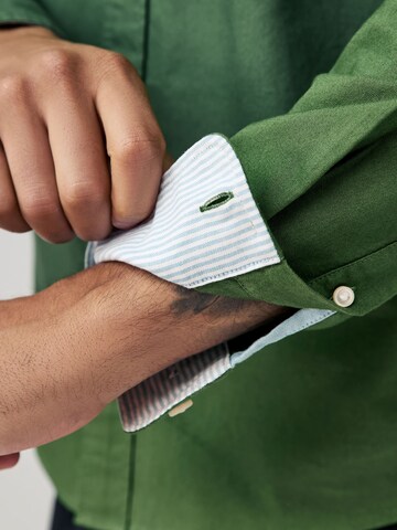 Regular fit Cămașă 'Oxford' de la Next pe verde