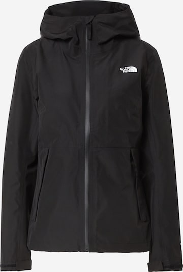 THE NORTH FACE Outdoor Jacket 'DRYZZLE' in Black / White, Item view