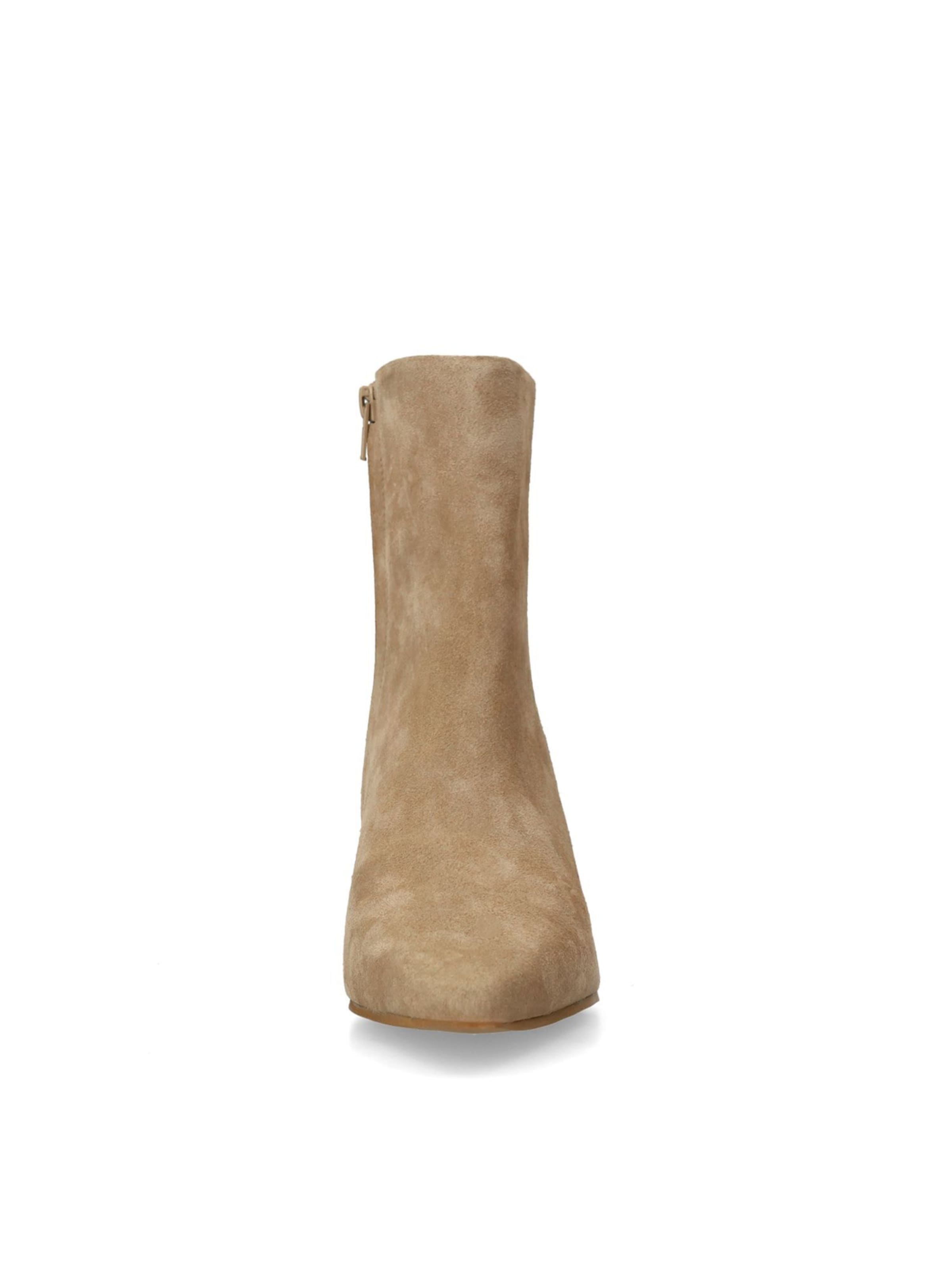 MANFIELD Stiefelette in Beige