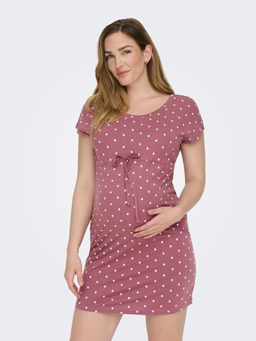 Only Maternity Jurk 'May' in Blauw: voorkant