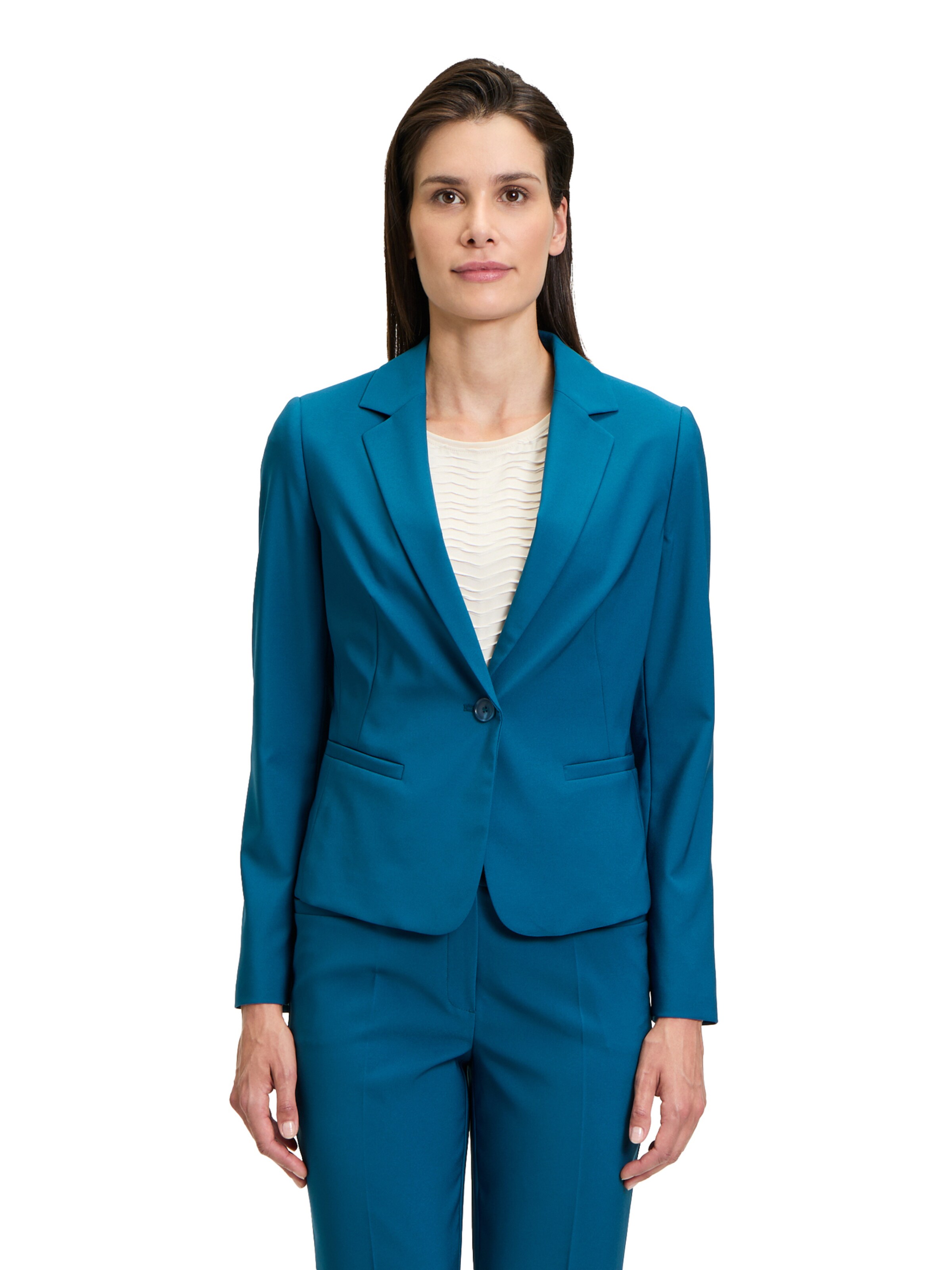 Blazer Betty Barclay en bleu : devant