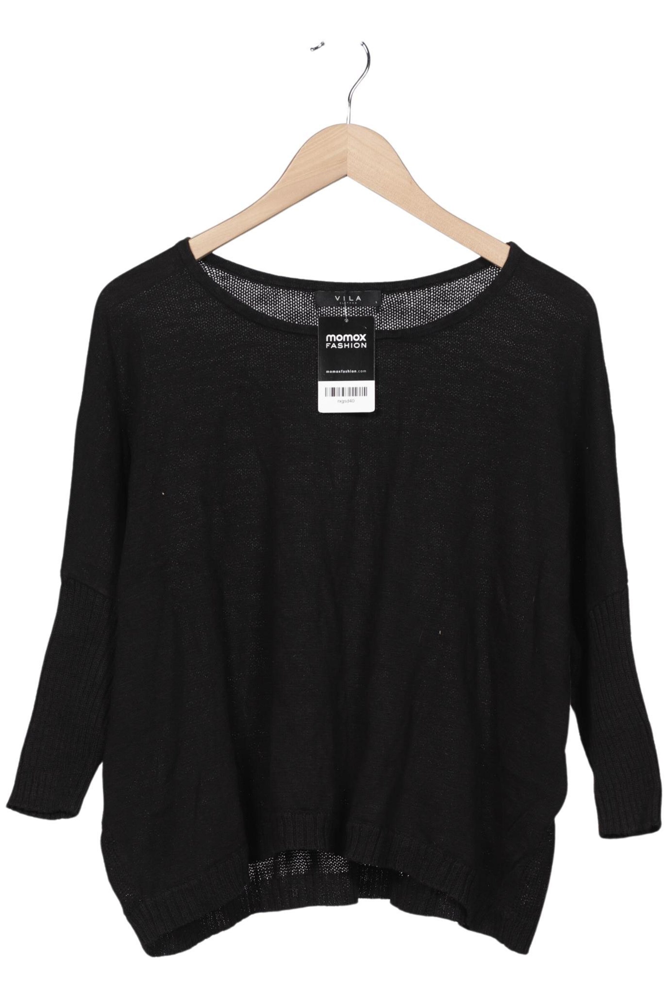 VILA Sweater & Cardigan in L in Black: front