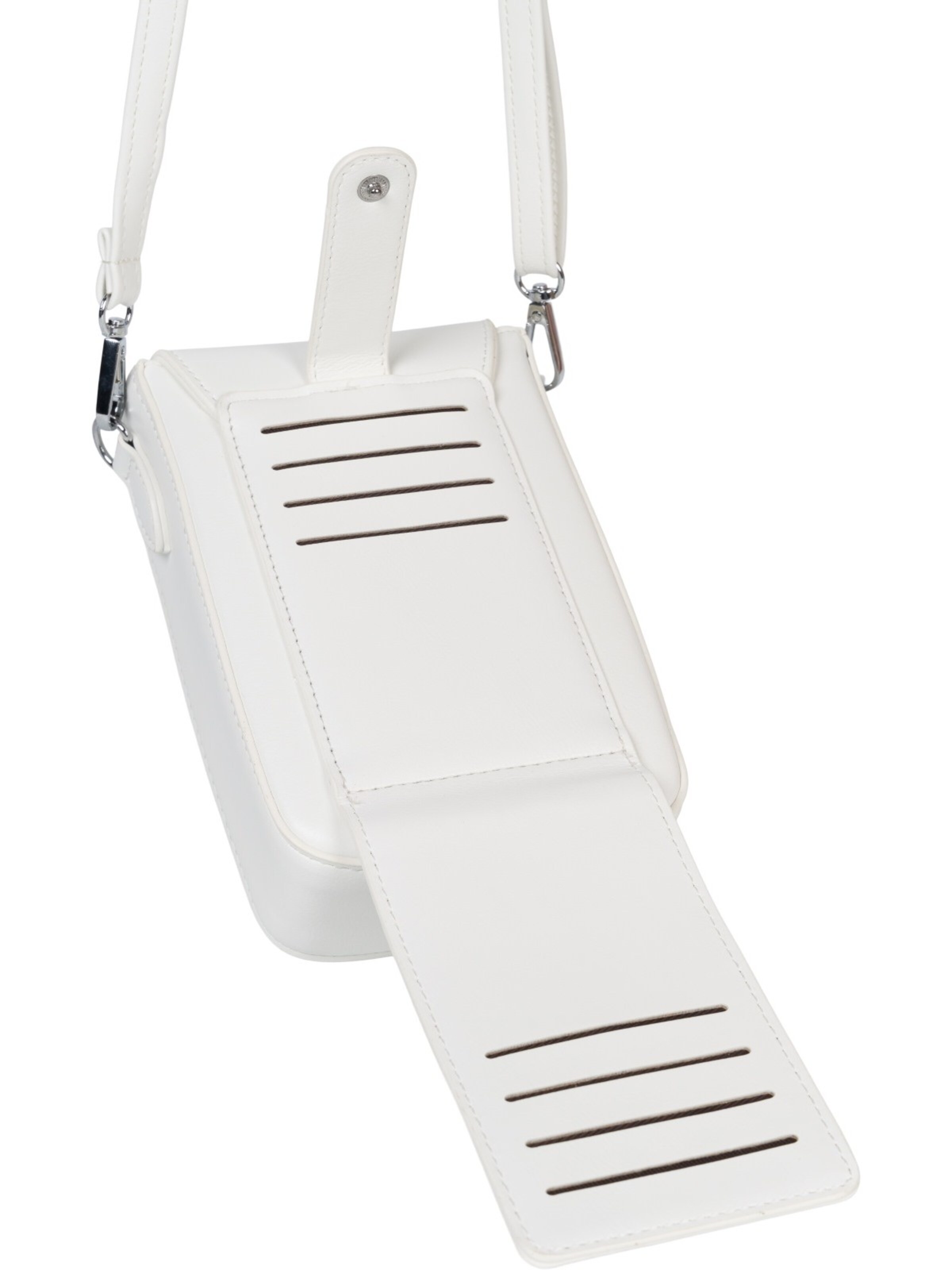 styleBREAKER Umhängetasche 'Box Bag Umhängetasche Uni'‌‌‌‌‌‌‌ in Weiß