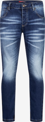 Regular Jean Lorenzo Loren en bleu : devant