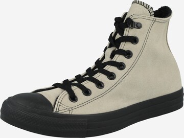 Baskets hautes 'CHUCK TAYLOR ALL STAR' CONVERSE en gris : devant