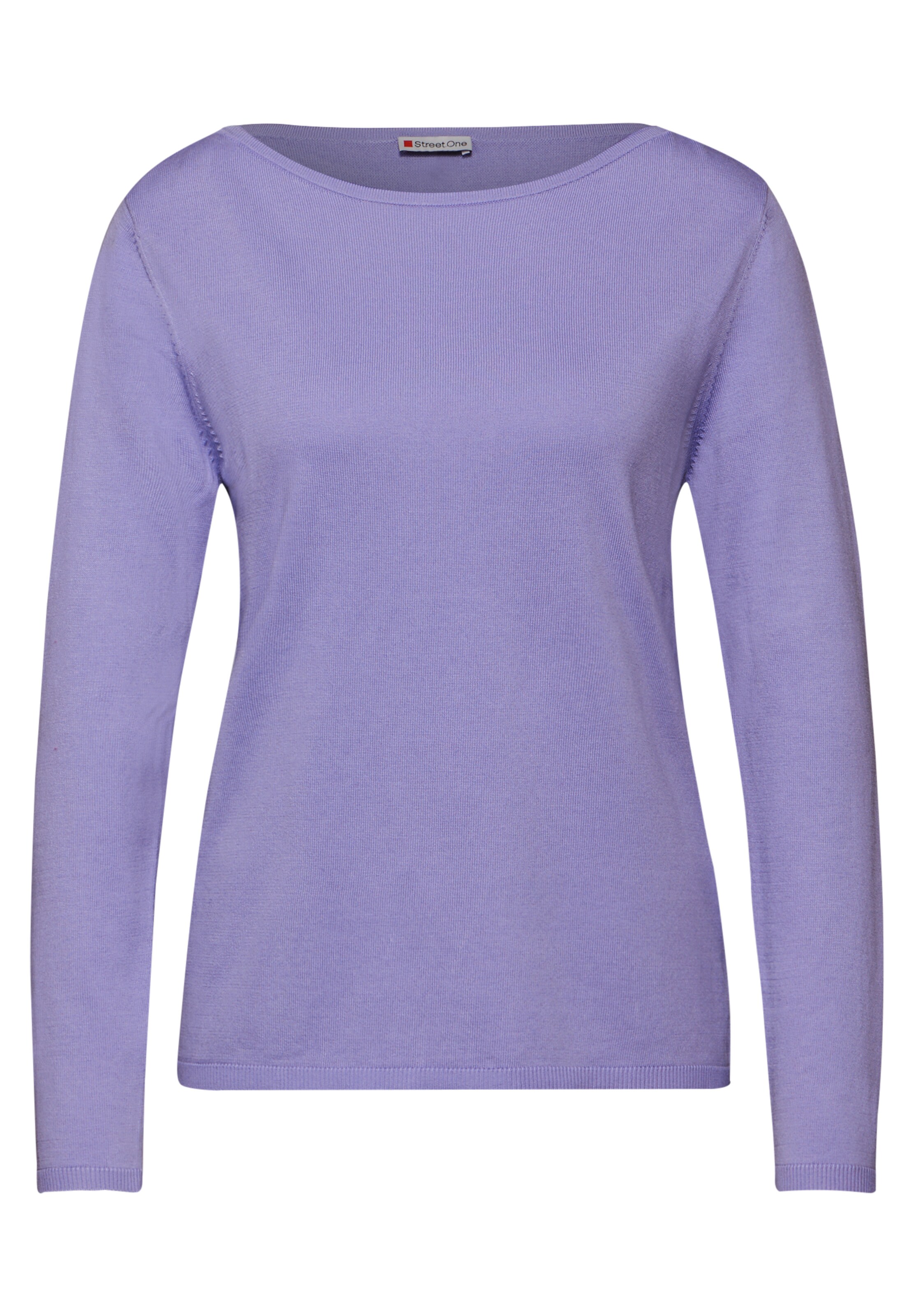 STREET ONE Strickpullover in Lila: Vorderseite