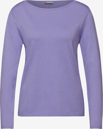 STREET ONE Strickpullover in Lila: Vorderseite