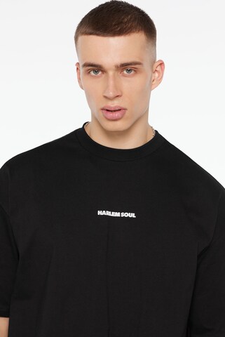 Harlem Soul JO-HN T-Shirt Unisex mit Back-Artwork in Schwarz