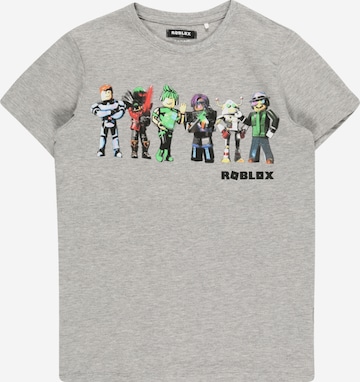 NAME IT T-Shirt 'ROBLOX' in Grau: front